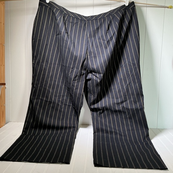 Lane Bryant Career Trouser Pants Plus Size 28 Slacks Wide Leg Office Work - Picture 3 of 9